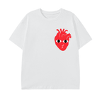 "REAL HEARTS" Cotton Unisex T-Shirt