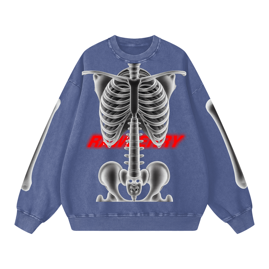 Snow Washed Oversized Sweatshirt