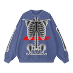 Snow Washed Oversized Sweatshirt