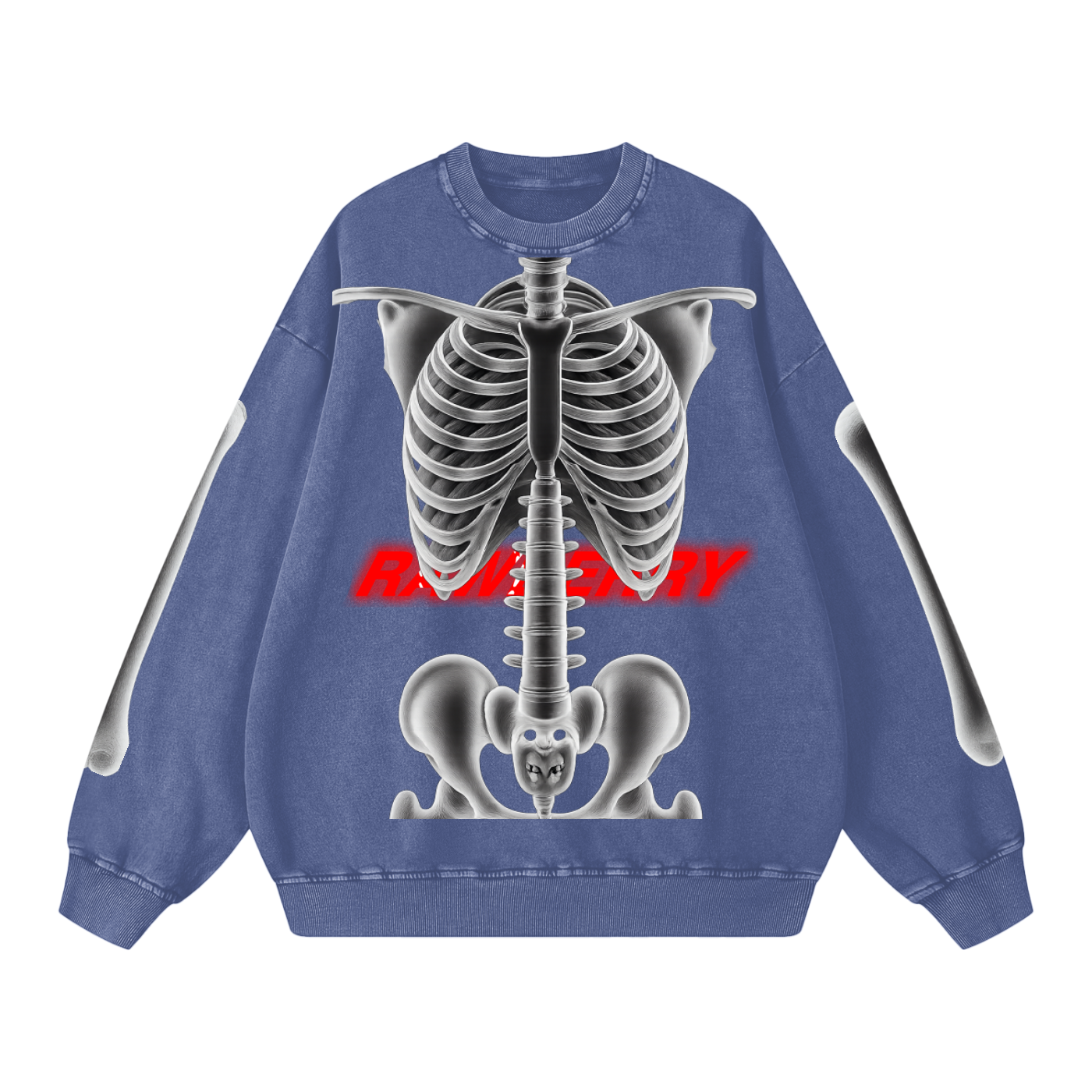 Snow Washed Oversized Sweatshirt