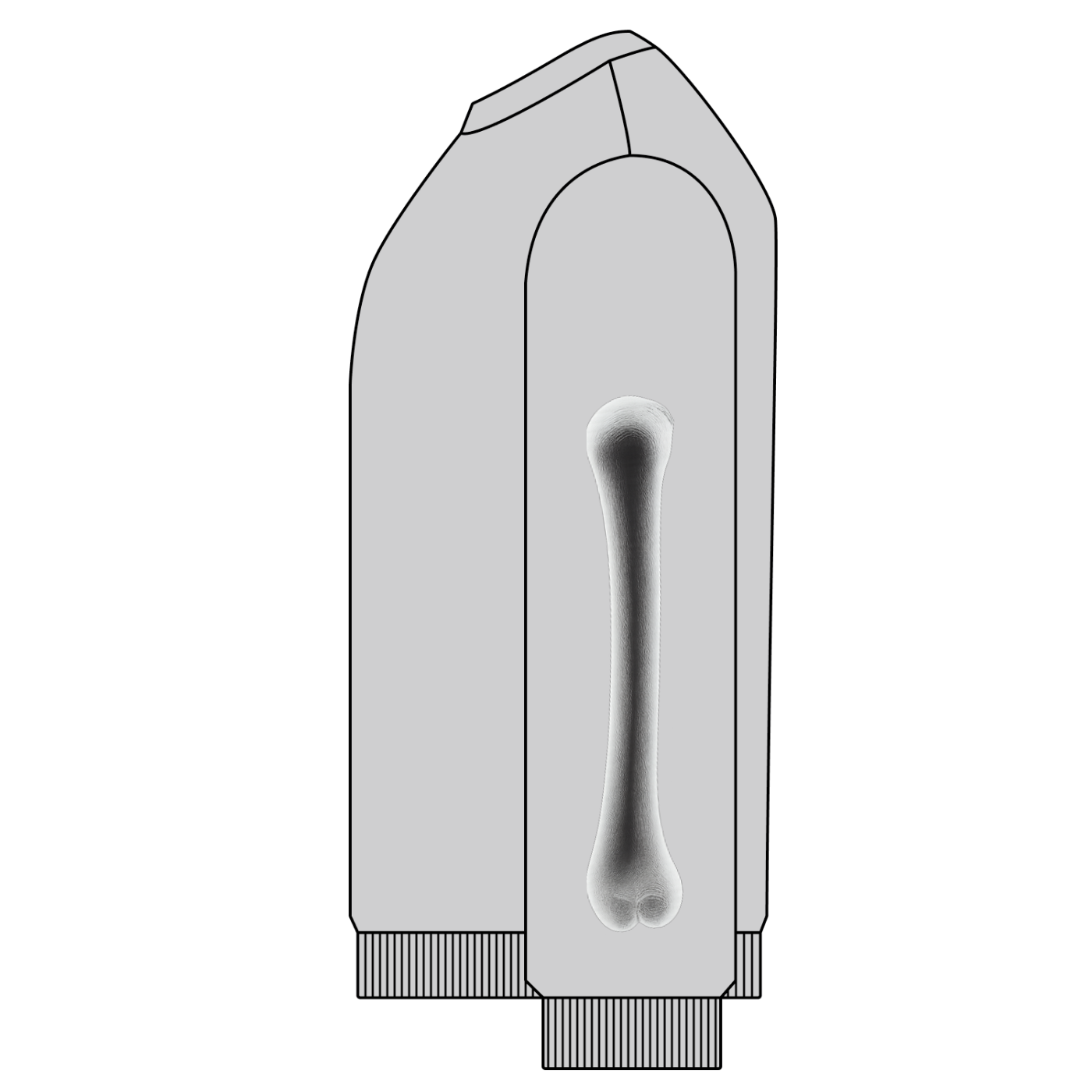 Snow Washed Oversized Sweatshirt