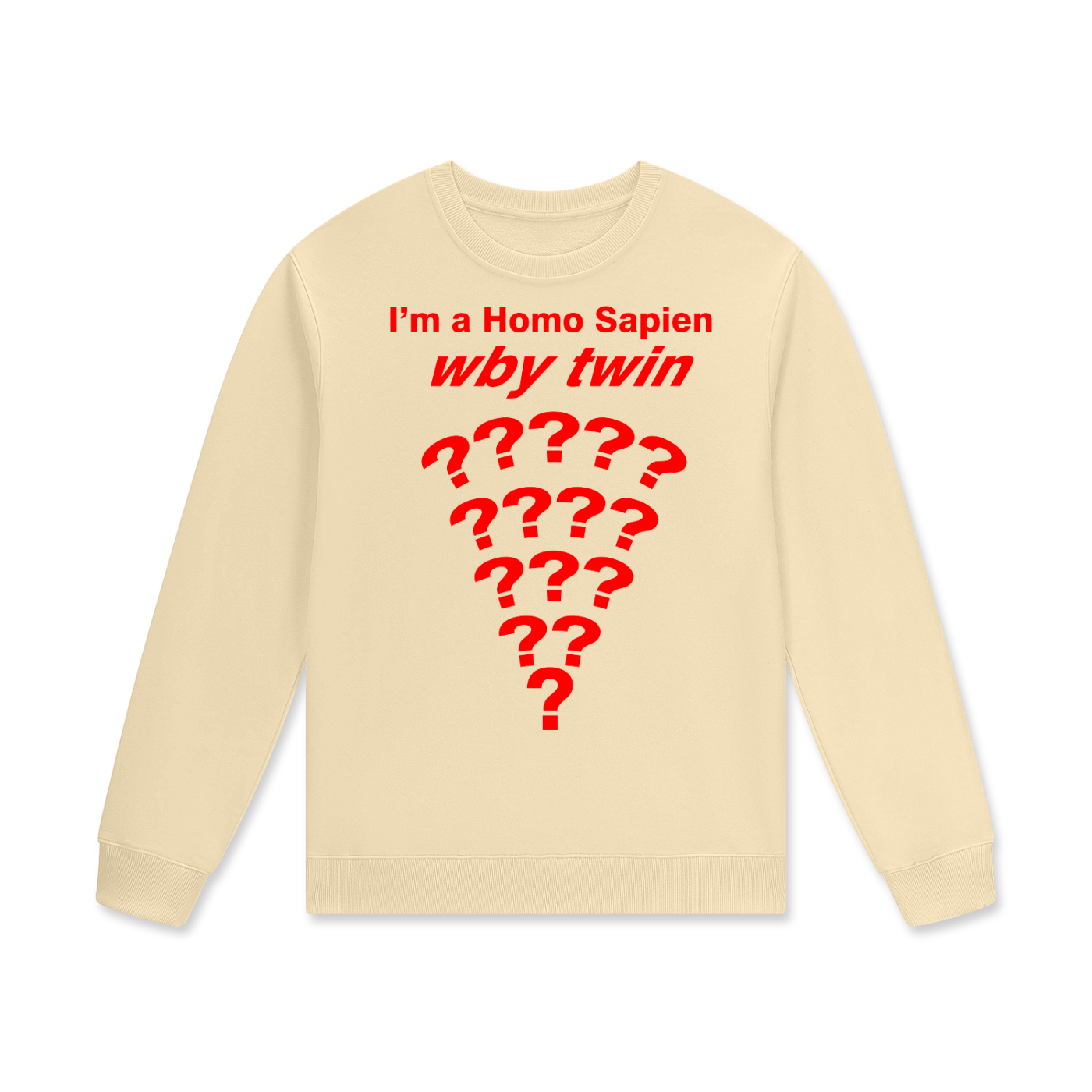 "Greetings Fellow Human" Unisex Cotton Pullover