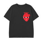 "REAL HEARTS" Cotton Unisex T-Shirt