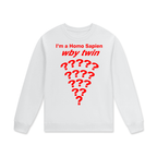 "Greetings Fellow Human" Unisex Cotton Pullover