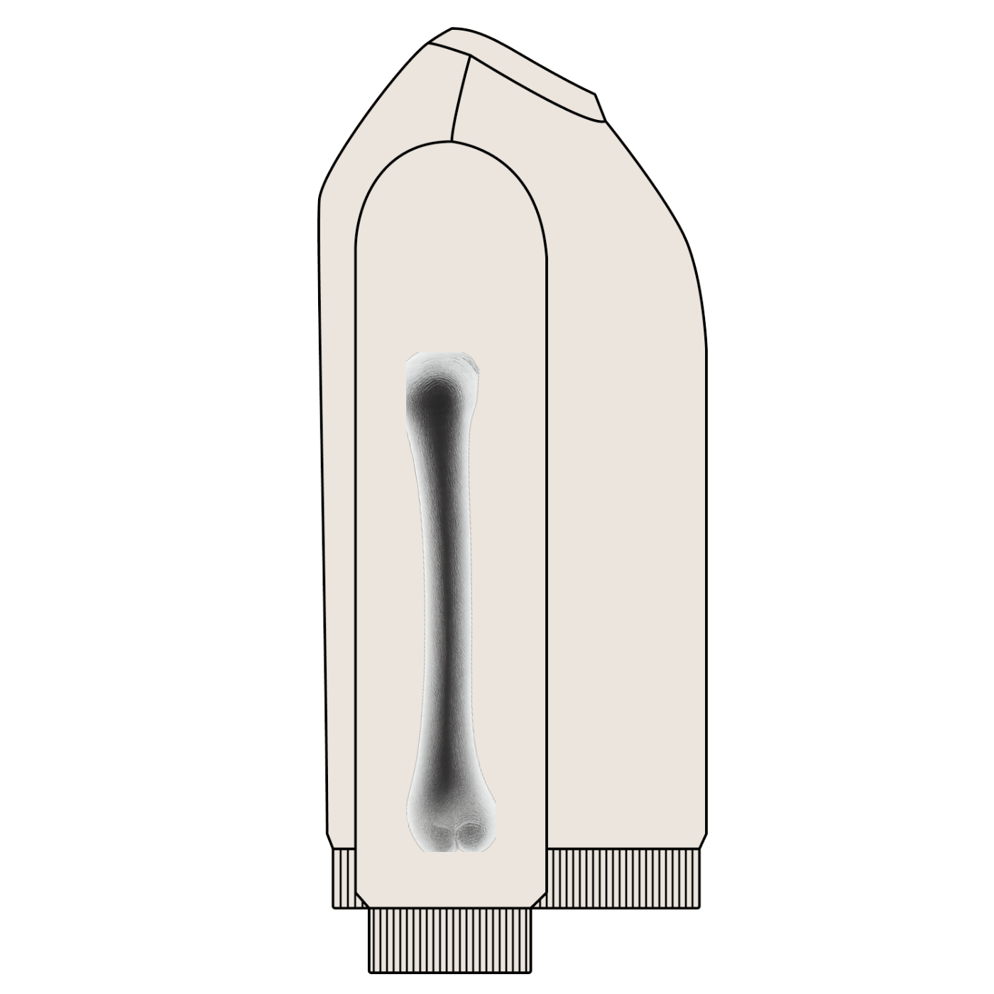 Snow Washed Oversized Sweatshirt