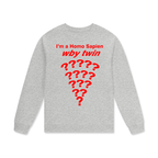 "Greetings Fellow Human" Unisex Cotton Pullover