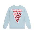 "Greetings Fellow Human" Unisex Cotton Pullover