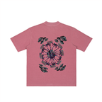 "GLITCH RESORT" Shoulder T-shirt