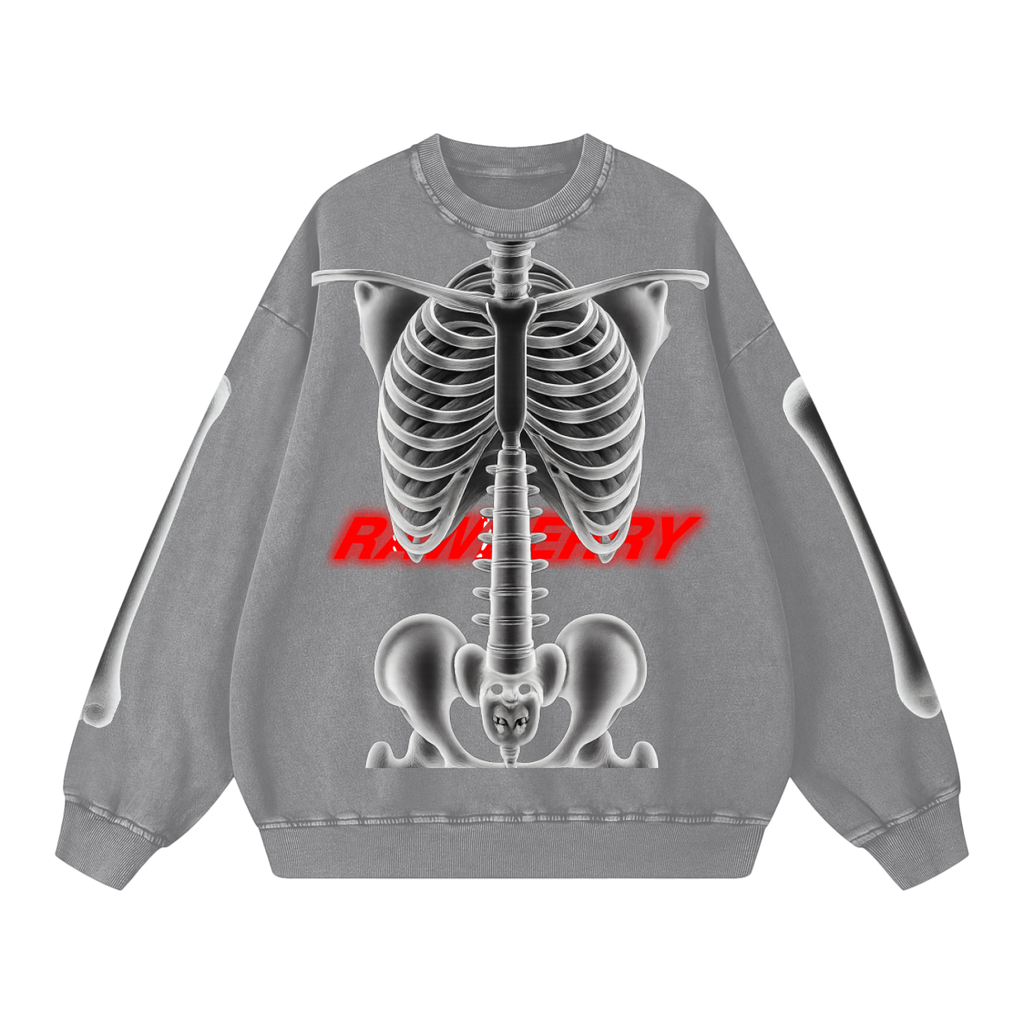 Snow Washed Oversized Sweatshirt