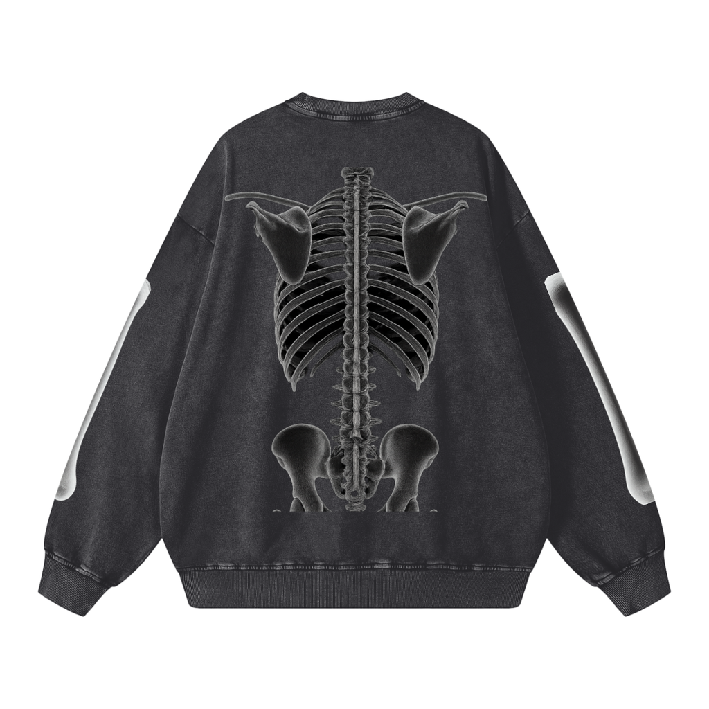 Snow Washed Oversized Sweatshirt