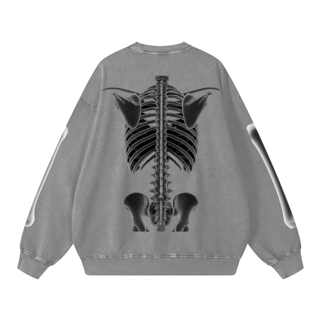 Snow Washed Oversized Sweatshirt