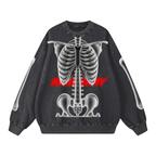 Snow Washed Oversized Sweatshirt