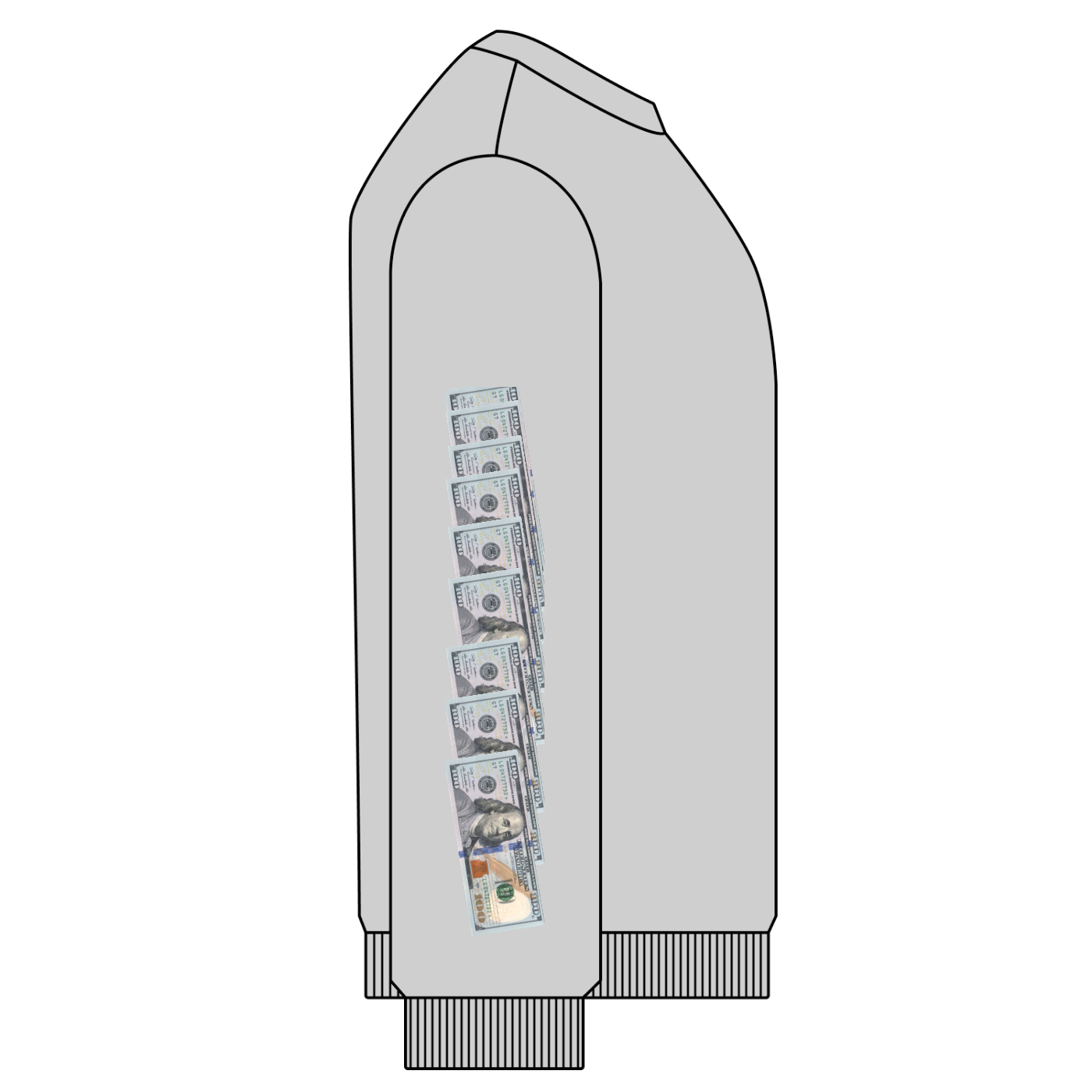 "FULLY BANKED UP" Sweatshirt