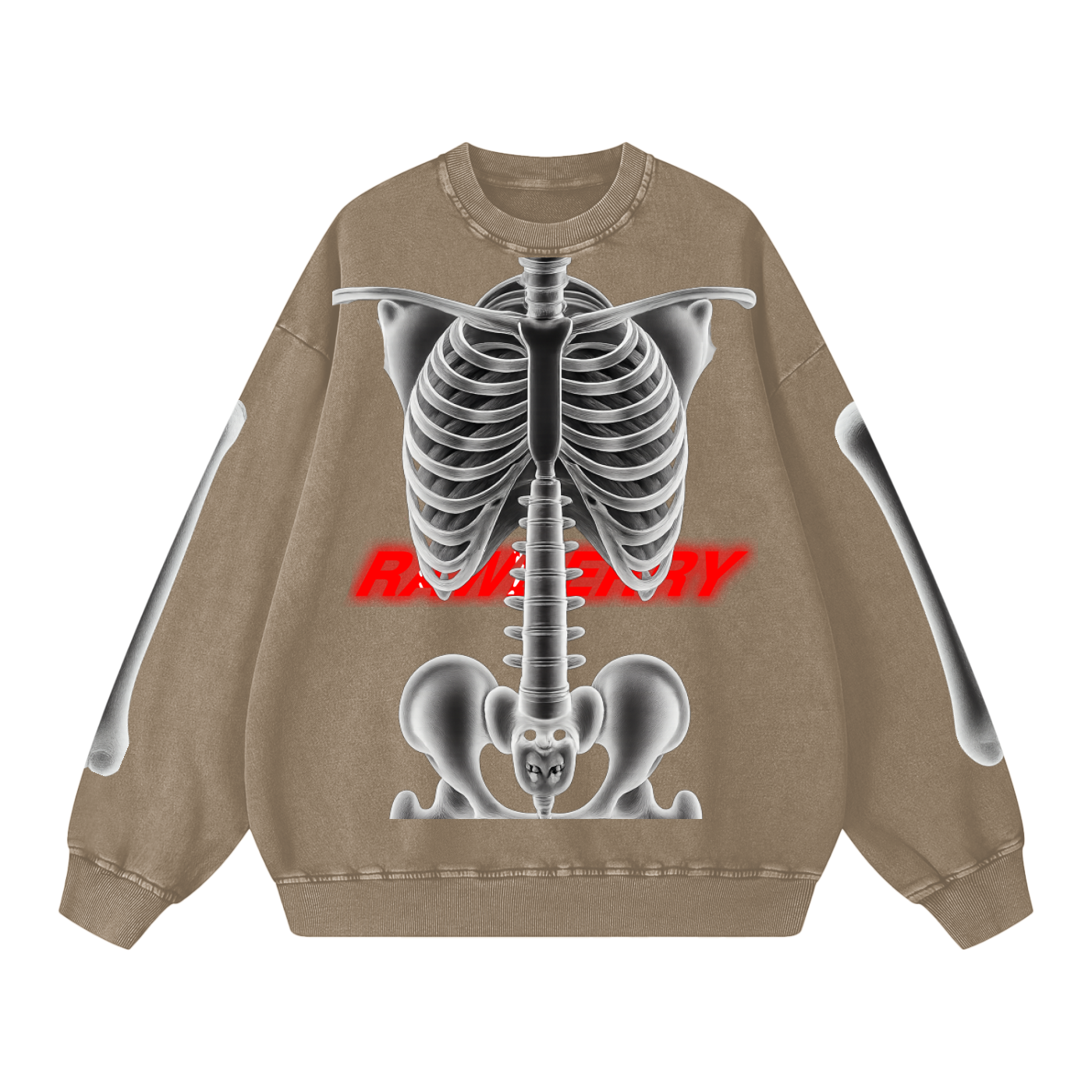 Snow Washed Oversized Sweatshirt