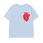 "REAL HEARTS" Cotton Unisex T-Shirt