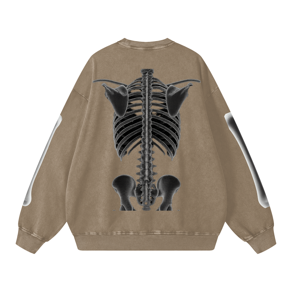 Snow Washed Oversized Sweatshirt