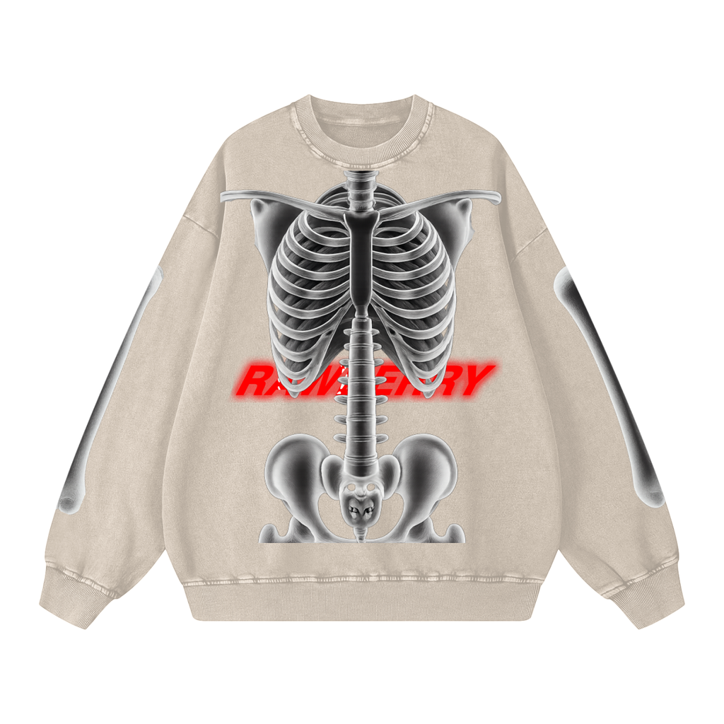 Snow Washed Oversized Sweatshirt