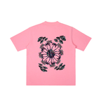 "GLITCH RESORT" Shoulder T-shirt